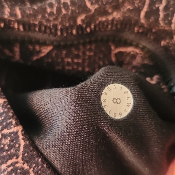 Lululemon Hooded Define Jacket Hoodie Nulu 8 Landscape Spanish Rose Black Lace - Picture 8 of 11